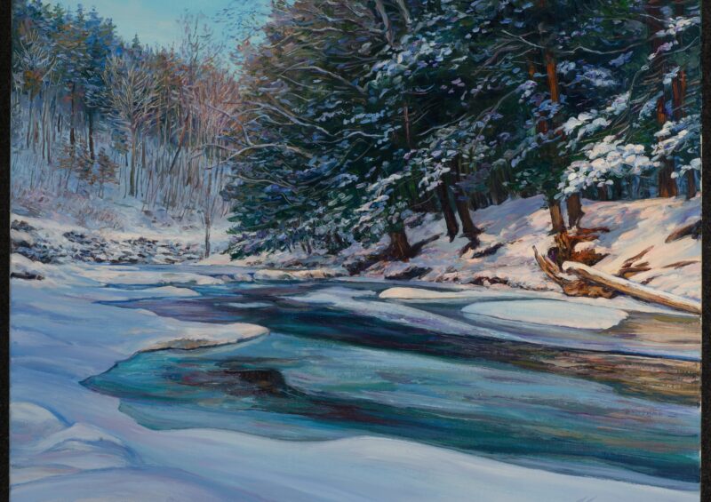 Ice Channels, Upper Beaverkill