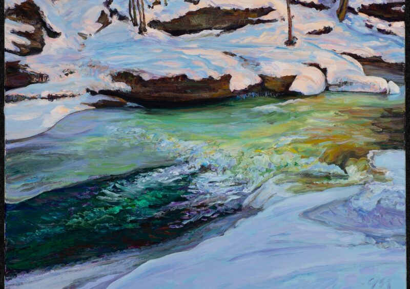 Ice Forms, Mill Brook